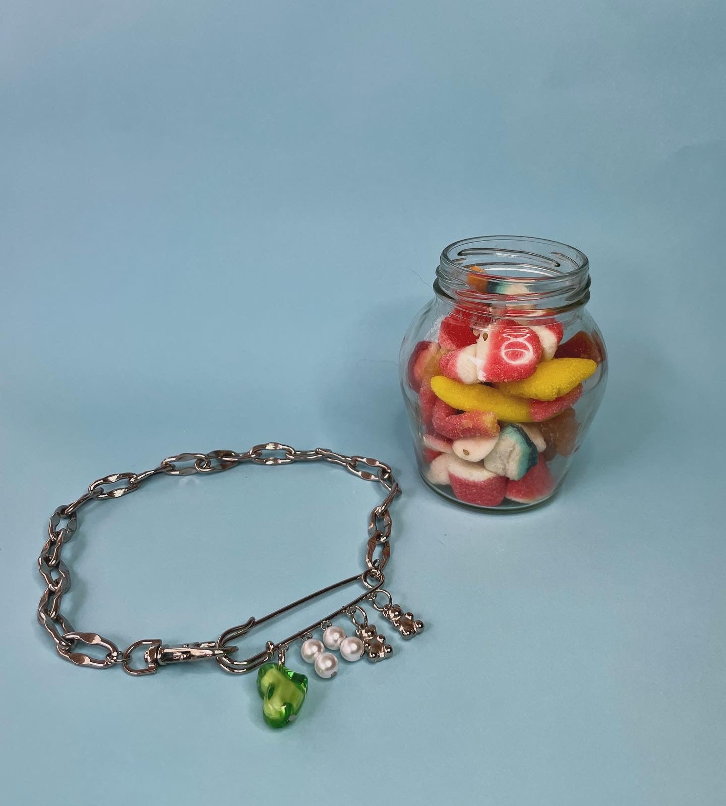 Collar + CLIP con CHARMS Personalizables.